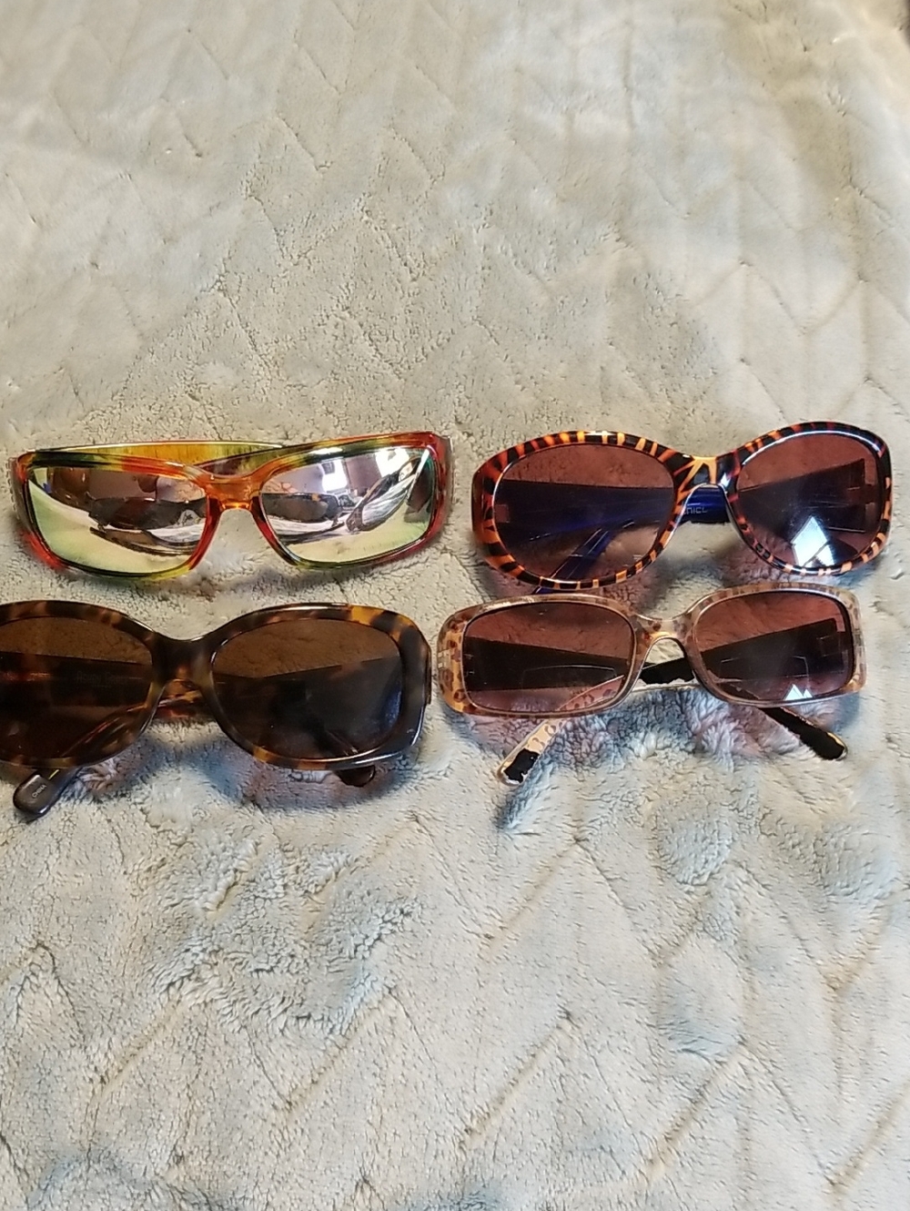 FASHION SUNGLASSES,some Polarized, Ashby Grace, Chicos, Etc. EUC 4 For 1 Price